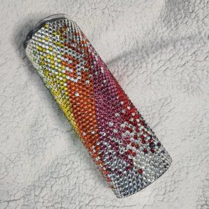 Scattered Rainbow 20 oz. Skinny Tumbler